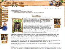 Tablet Screenshot of campsertoma.com